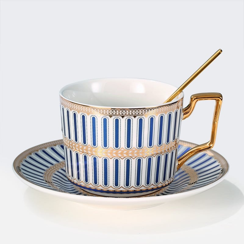Service à thé anglais - Tasse bleu Blue-1Cup