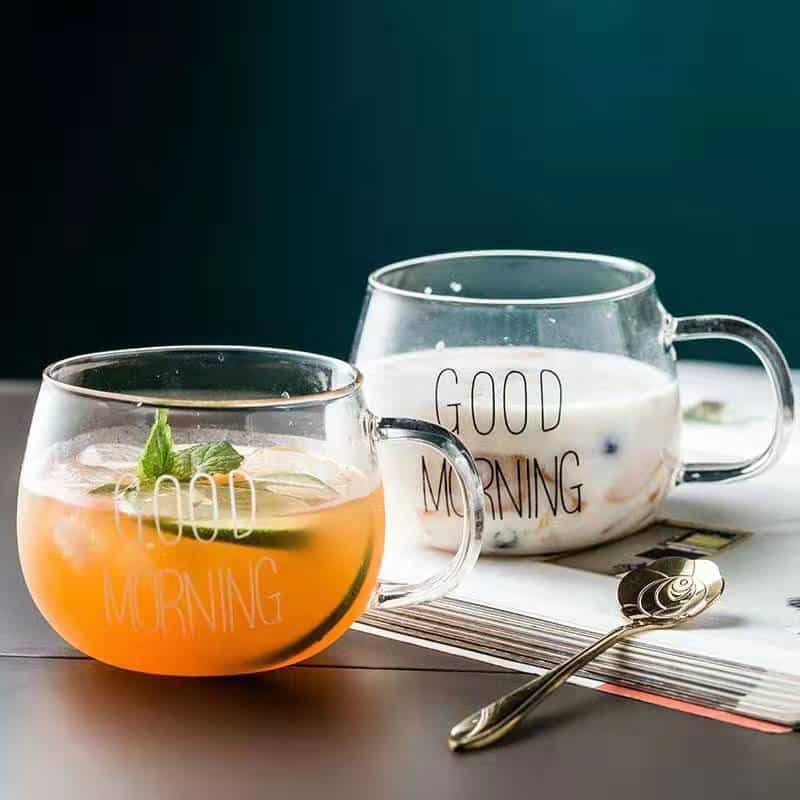 Tasse à thé en verre Good Morning_2