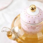 Élégante tasse à thé en porcelaine anglaise couleur brillante_10