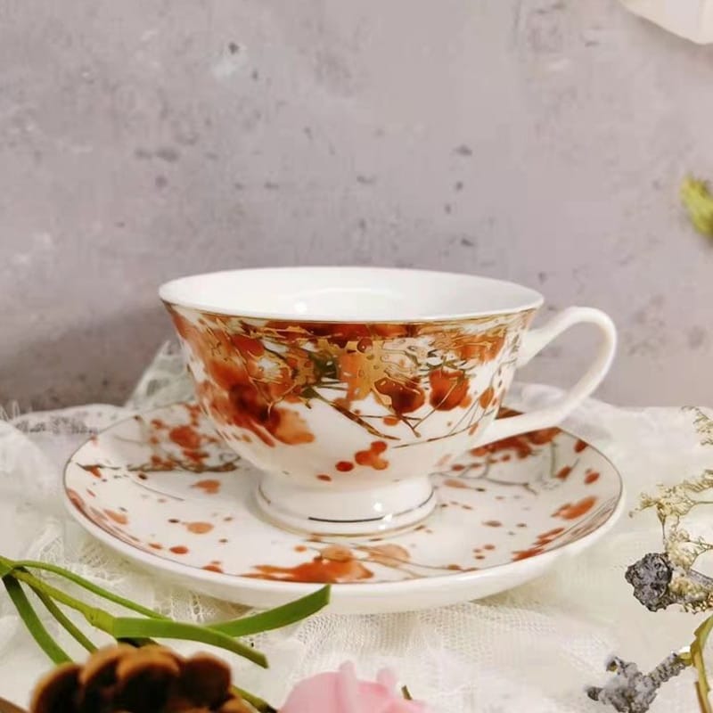 Jolie tasse à thé style pastoral anglais_4