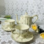 Mignon tasse à thé style rétro anglais_7