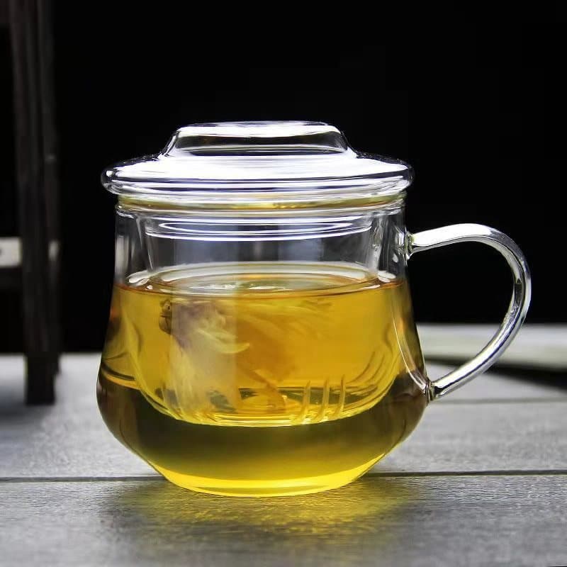 Tasse à thé en verre avec poignée transparente_10