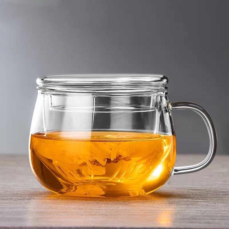 Tasse à thé en verre avec poignée transparente_12