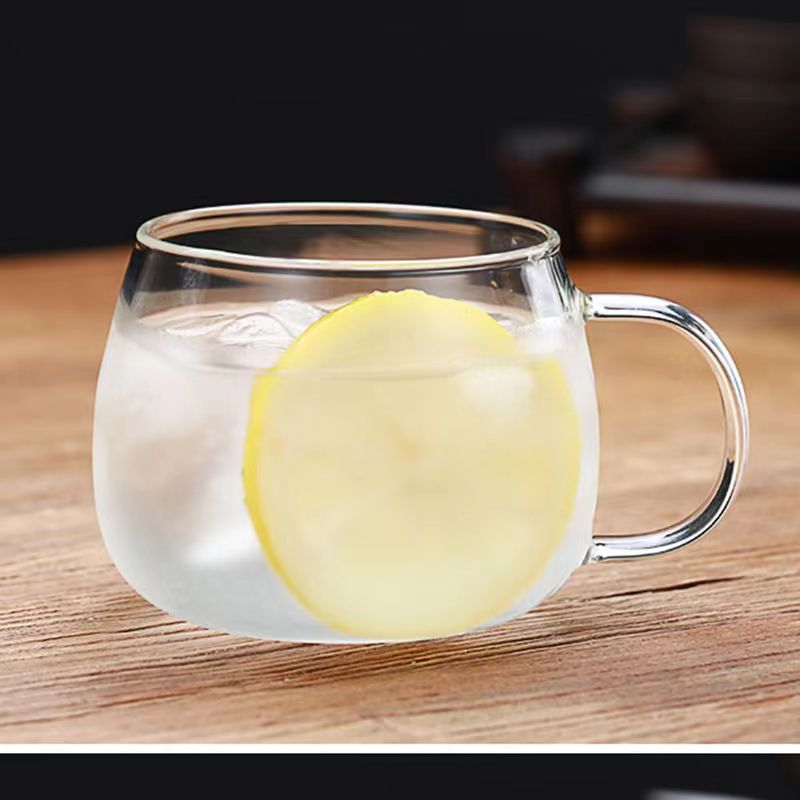 Tasse à thé en verre avec poignée transparente_16