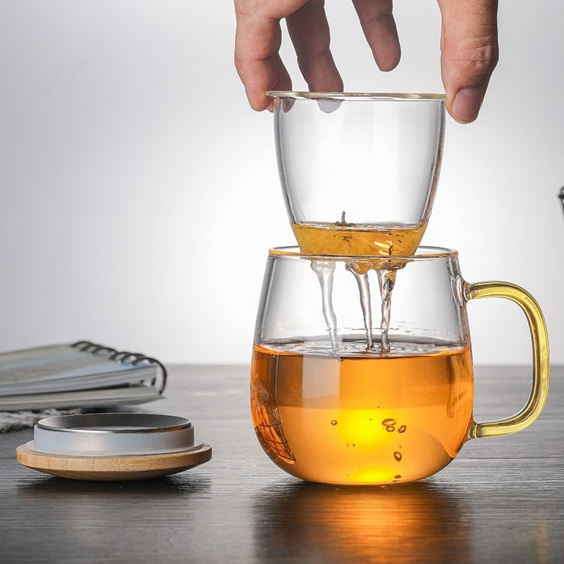 Tasse à thé en verre avec poignée transparente_3